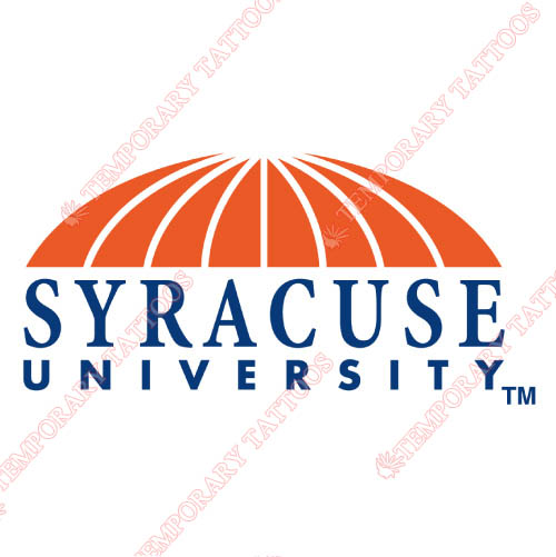 Syracuse Orange Customize Temporary Tattoos Stickers NO.6409